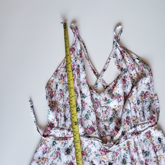 Auguste cross strap Floral high low maxi dress - Picture 11 of 16